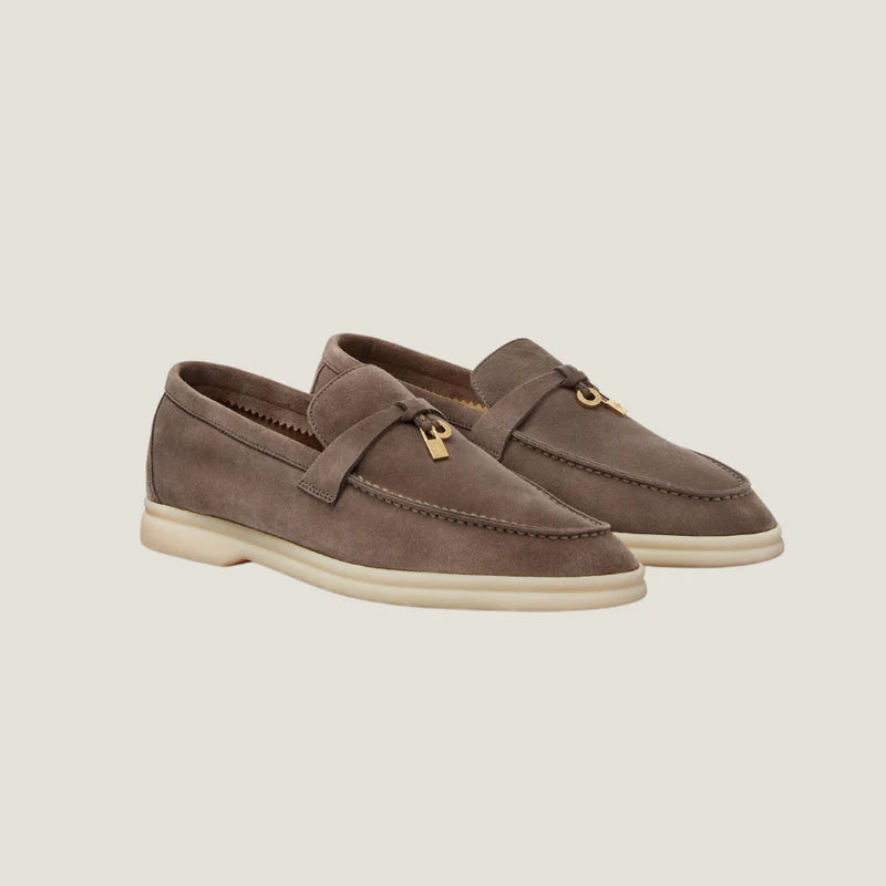 MOCASSINS EN DAIM VÉRITABLE