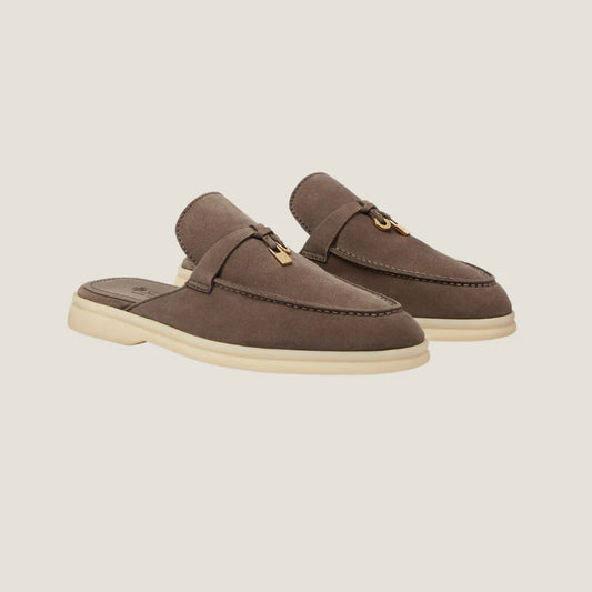 SANDALES EN DAIM VÉRITABLE
